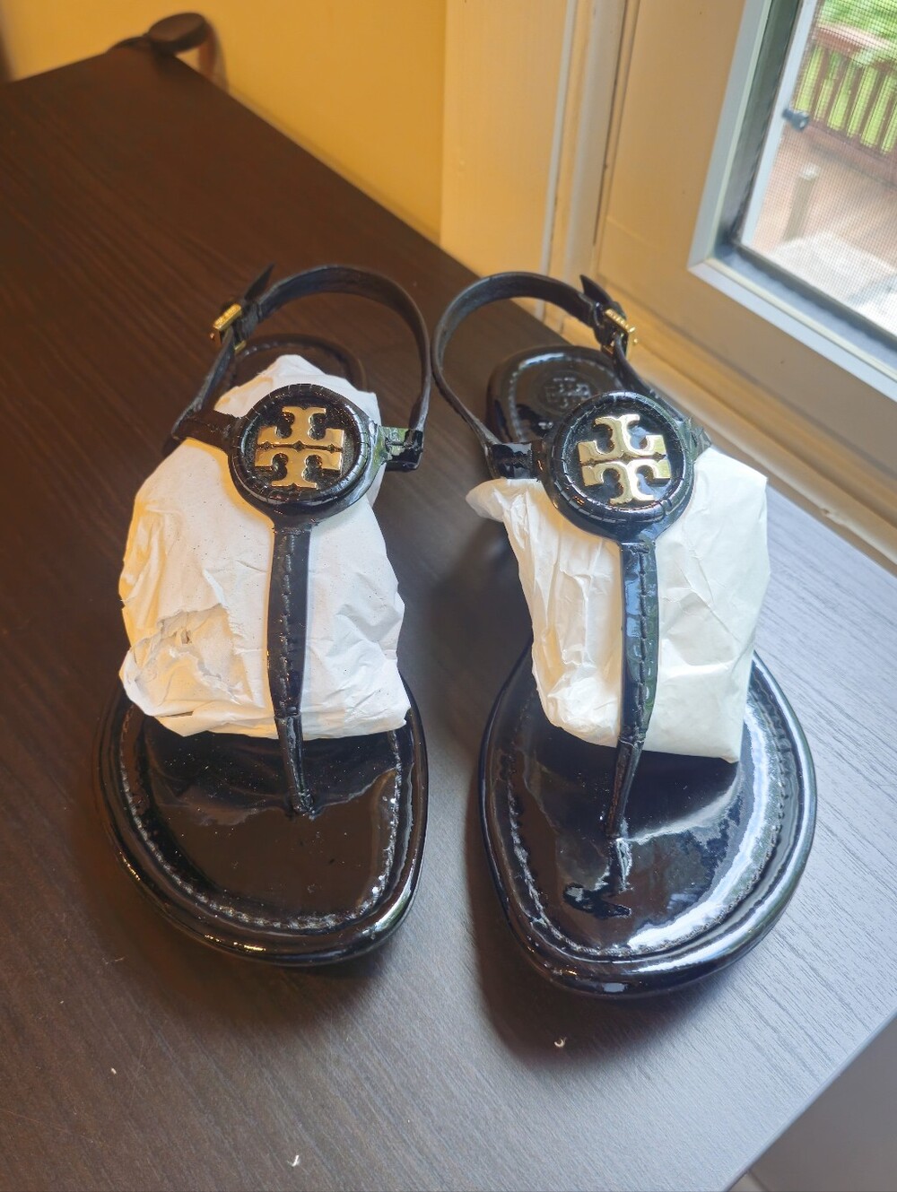 Tory Burch Flat  Sandals 8.5